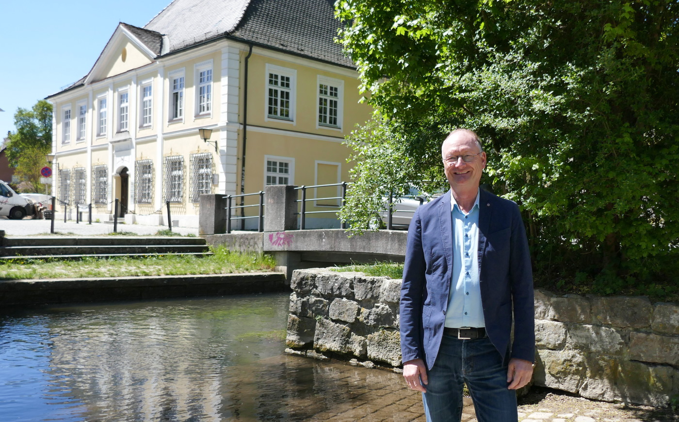 Sven Plöger im Söflinger Klosterhof, Foto: Thomas Dombeck