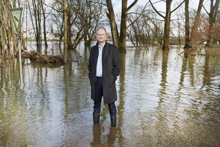 Hochwasser am Rhein, Foto: Sebastian Knoth