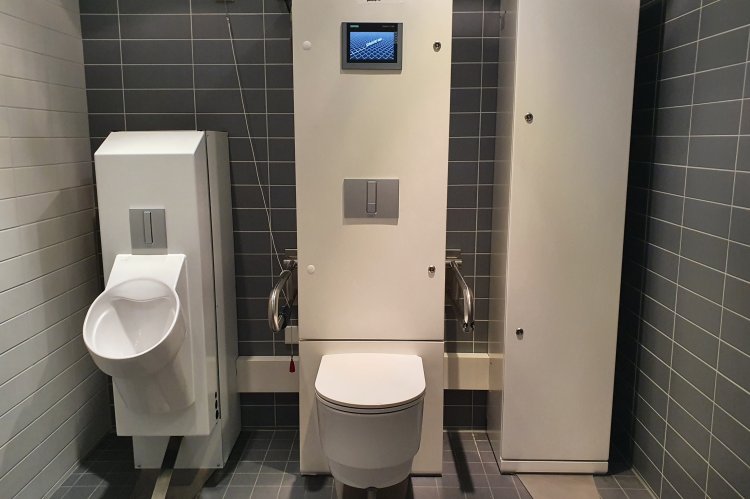 Das neue Toilettensystem der Universität Ulm